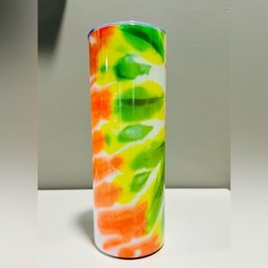 20oz tie-dye tumbler